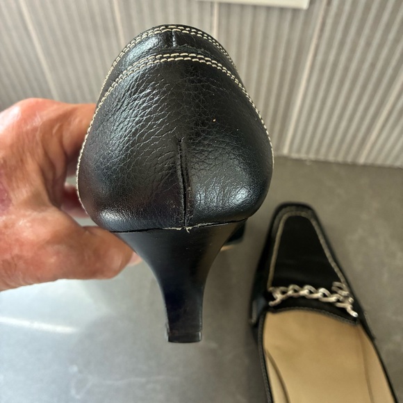 Coach Madeleine Vintage Leather Heels Womens Size 9B - Picture 6 of 15